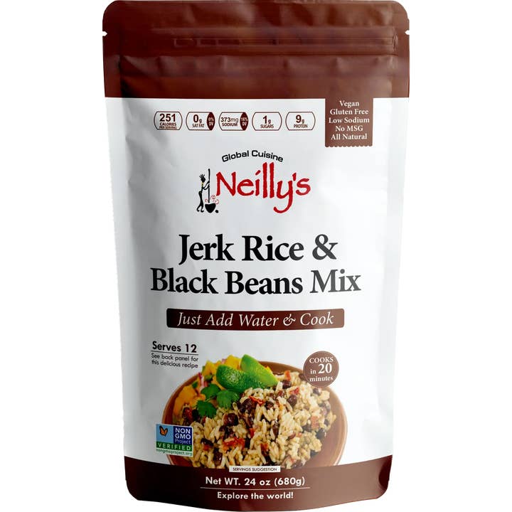 Neilly's - Wholesale Rice - Jerk Rice & Black Beans Mix