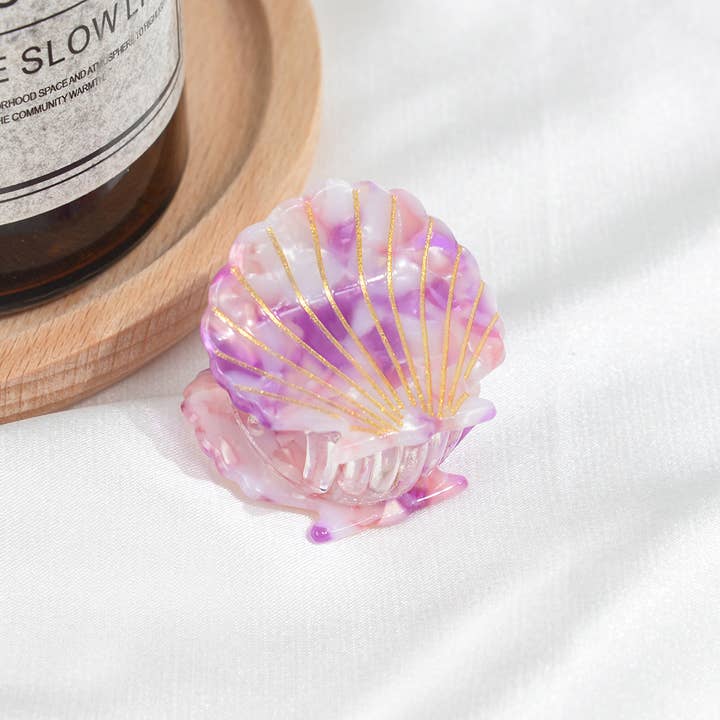 TheDivaSoap – Engroshandel Hårspænde - Dame – 1,61'' miljøvenlig lille klemme i acetat med bølget kant3