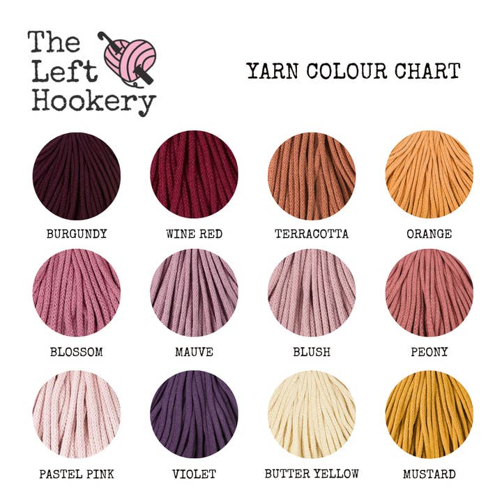 The Left Hookery – wholesale DIY craft kit – Macramé Hanger Kit6