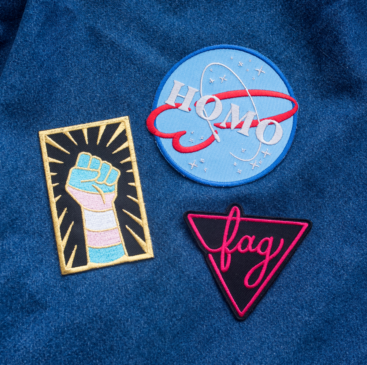 GAYPIN' - Wholesale Patch - Fag Patch2