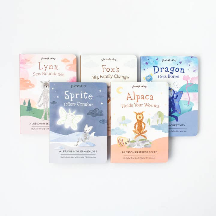 A Lesson In Resilience Board Book Set for wholesale by Slumberkins Inc.