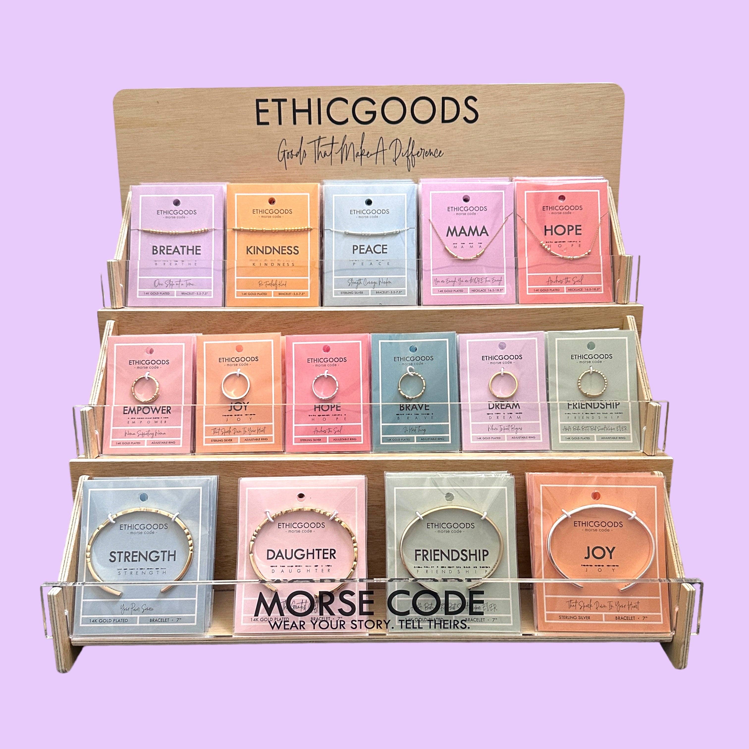 ETHICGOODS – Engroshandel Display til detailhandlere – Standardskærmstativ NYHED1