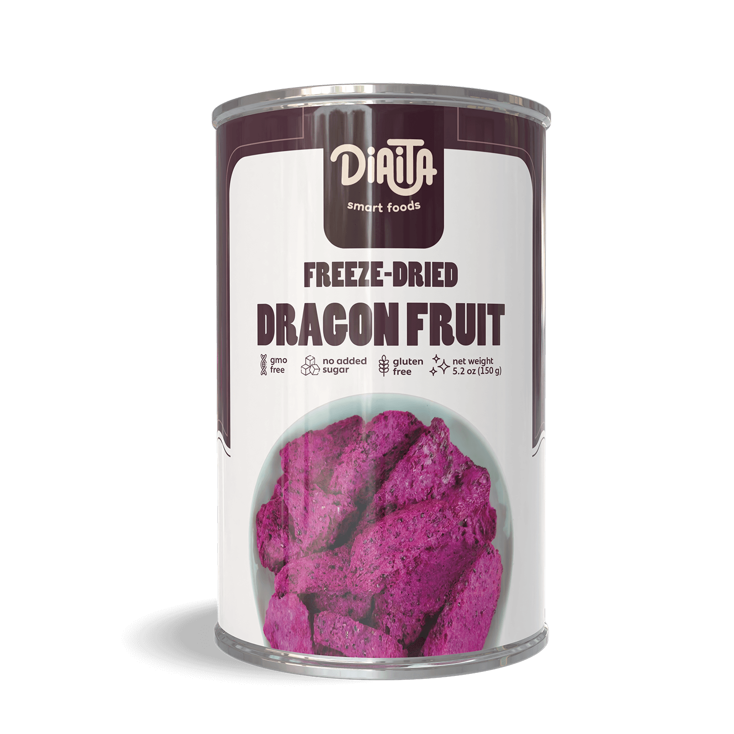 Diaita - Wholesale Dried/Dehydrated Fruit - Freeze Dried Dragon Fruit Snack2