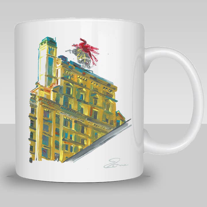 Dallas – Magnolia Hotel Coffee Mug for wholesale by Eric Hanson Artwork