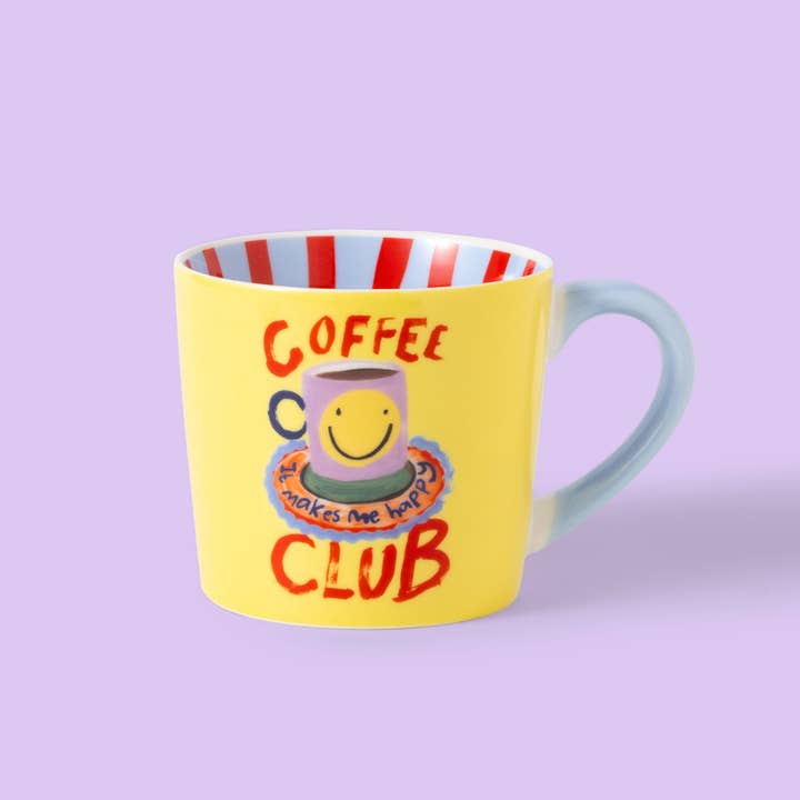 Caneca do Clube do Café por atacado de Eleanor Bowmer