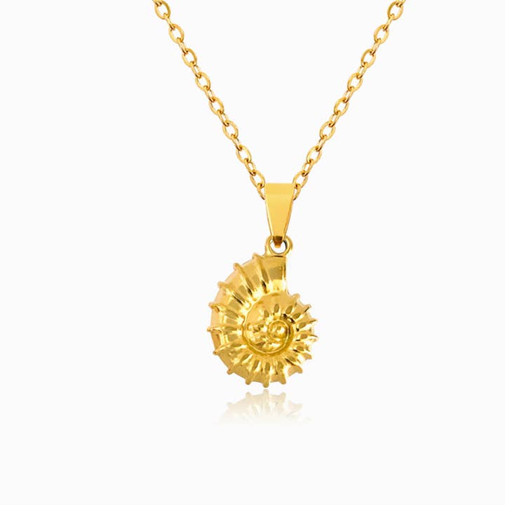 Halskette aus Muscheln CL1297 für den Großhandel von Sebastien Lumière