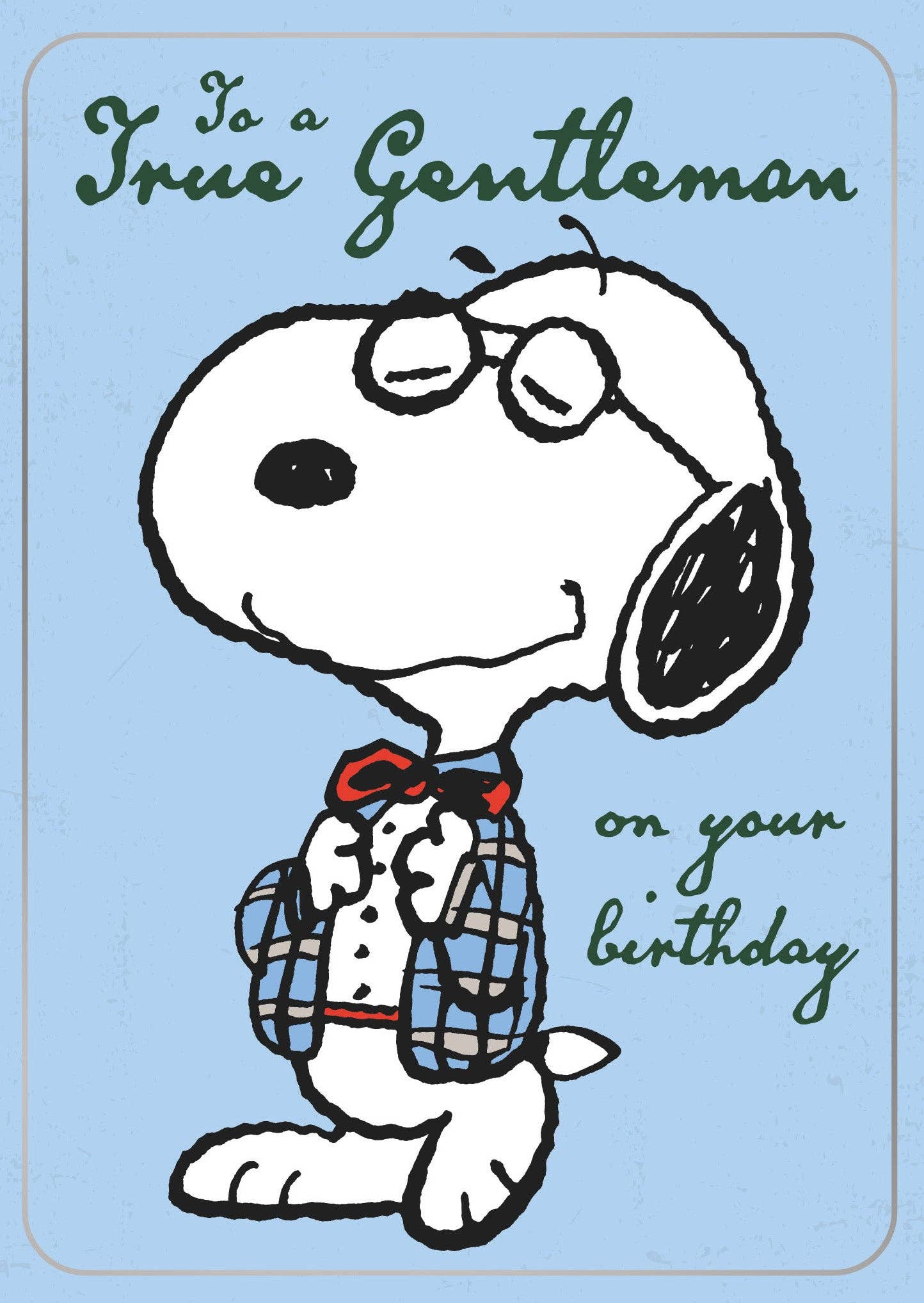 Danilo Promotions Ltd – wholesale Birthday card – Peanuts Snoopy Birthday Card for Him2