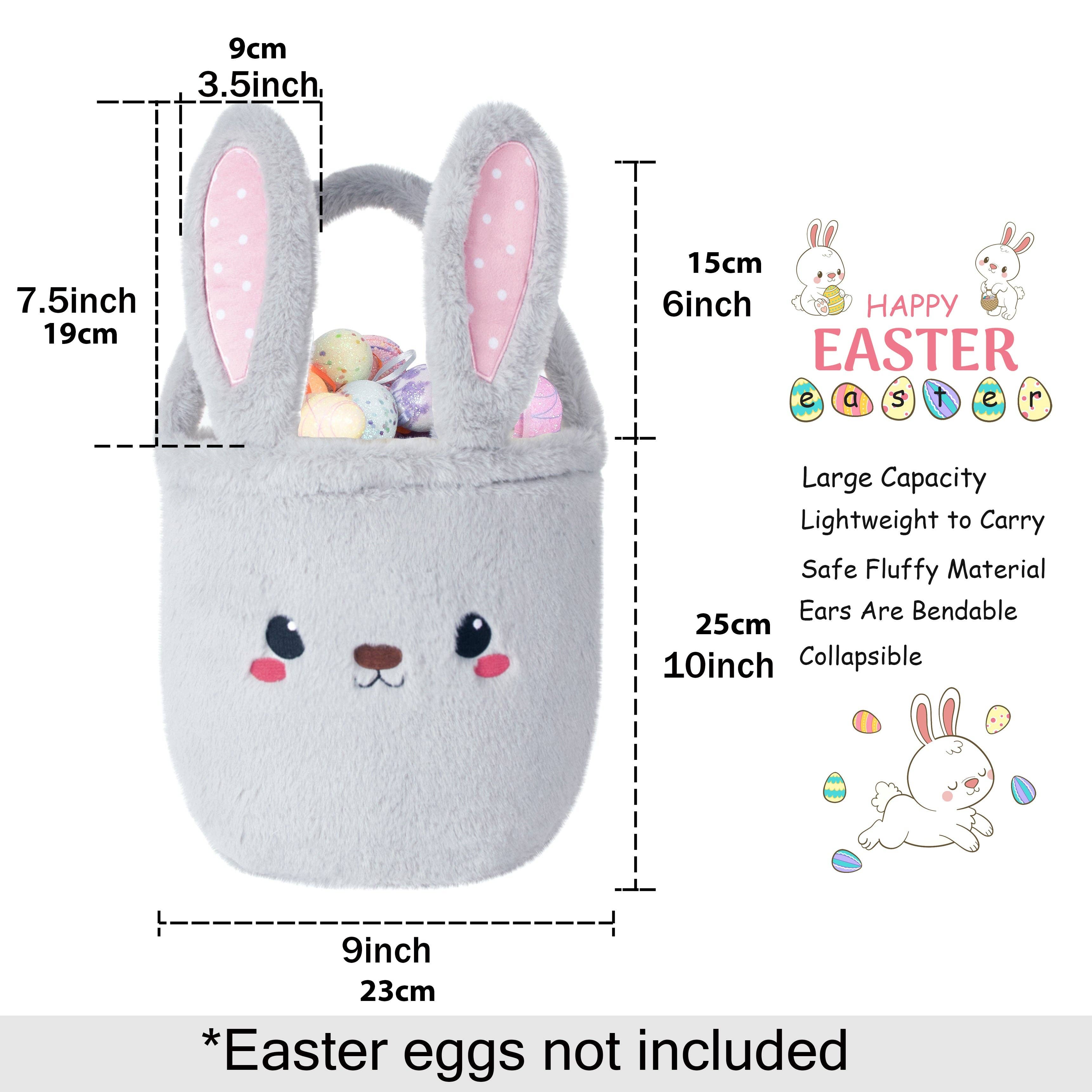 GEXWORLDWIDE - Wholesale Basket - Kids & Baby - Cute Bunny Plush Easter Basket for Kids2