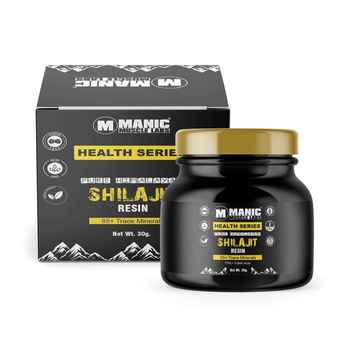 Advanced Muscle Nutrition - Wholesale Oral Supplement/Vitamin - Pure Himalayan Shilajit Resin 75%+ Fulvic Acid 30g2