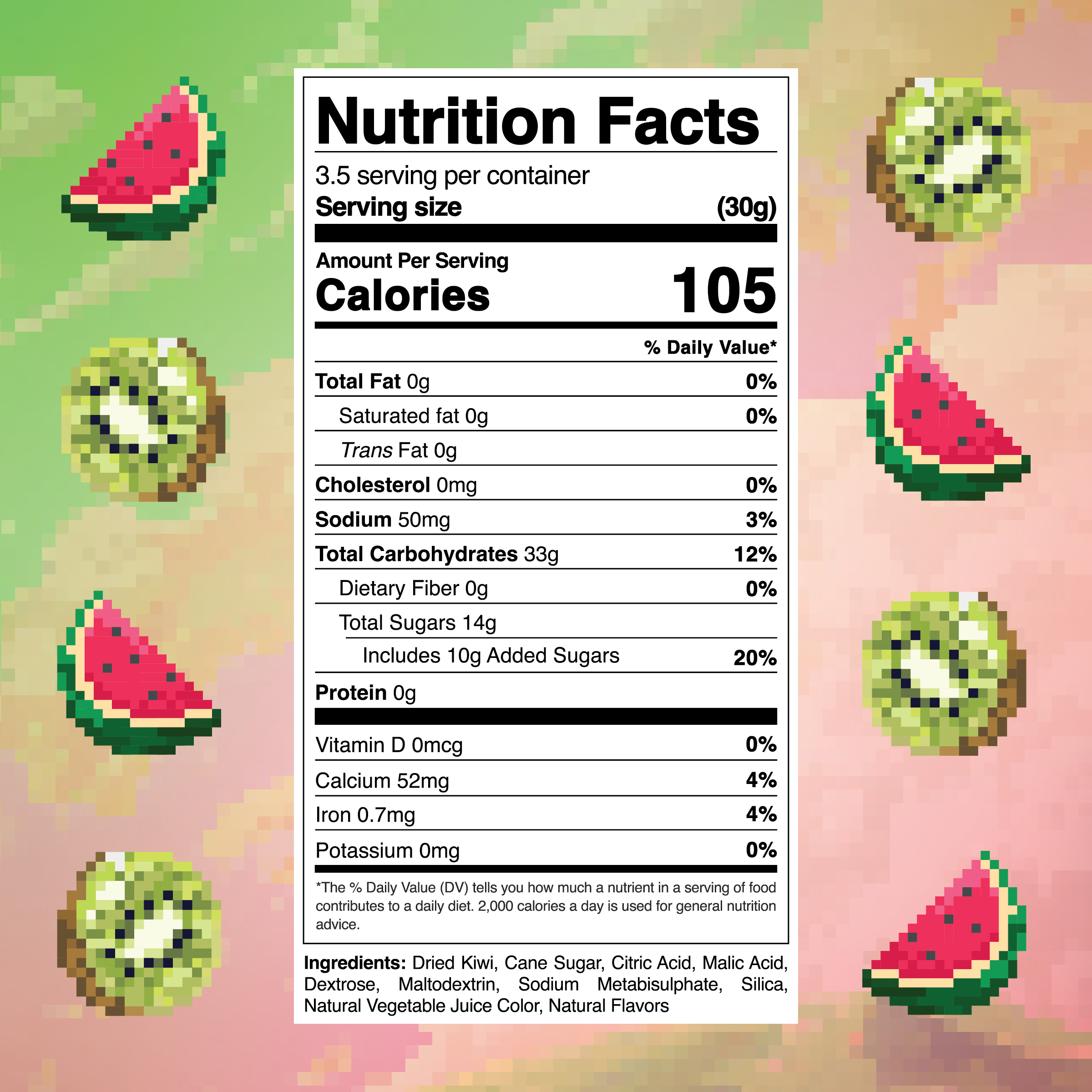 Final Boss Sour - Wholesale Gummy - Watermelon Kiwis (Level 3) (4 Pack)2