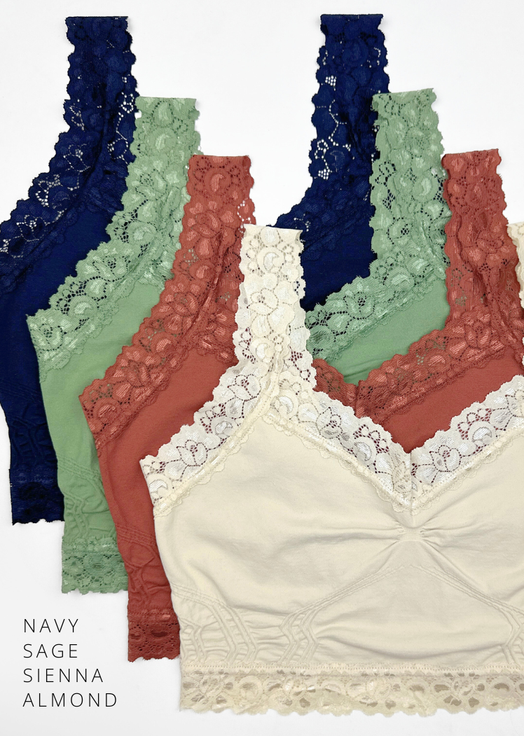 ELIETIAN - Wholesale Bralette - Women's - Lace Bralette - CURATED PACKS 16/PK2