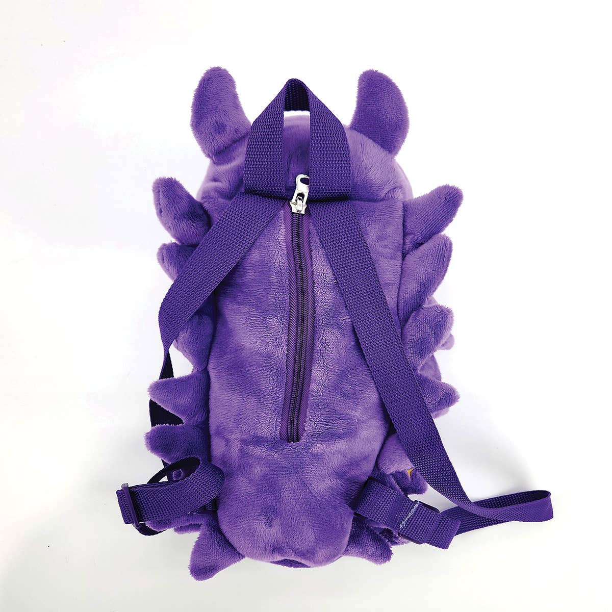 COMECO INC – wholesale Backpack – Women's – Purple Roly Poly Plush Backpack1