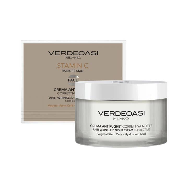 Crema Notte Antirughe Verdeoasi Staminali E Jaluronico per la vendita all'ingrosso da parte di pirotta srl