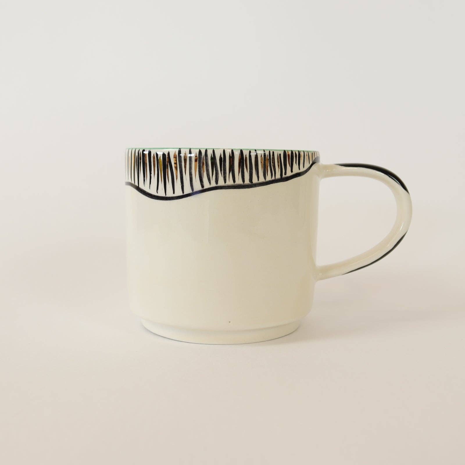 Atelier nelson gomes - Wholesale Coffee Mug - black abstract mug 6322