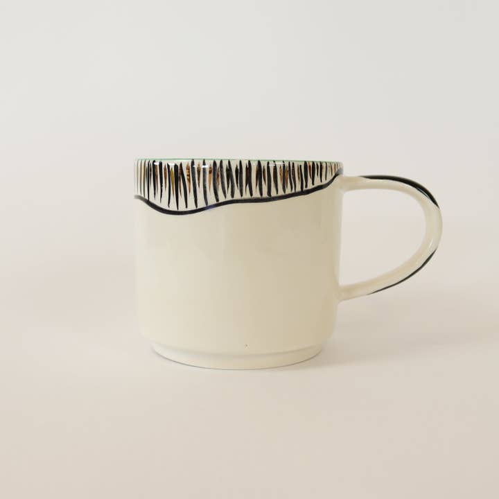 Atelier nelson gomes - Wholesale Coffee Mug - black abstract mug 6322