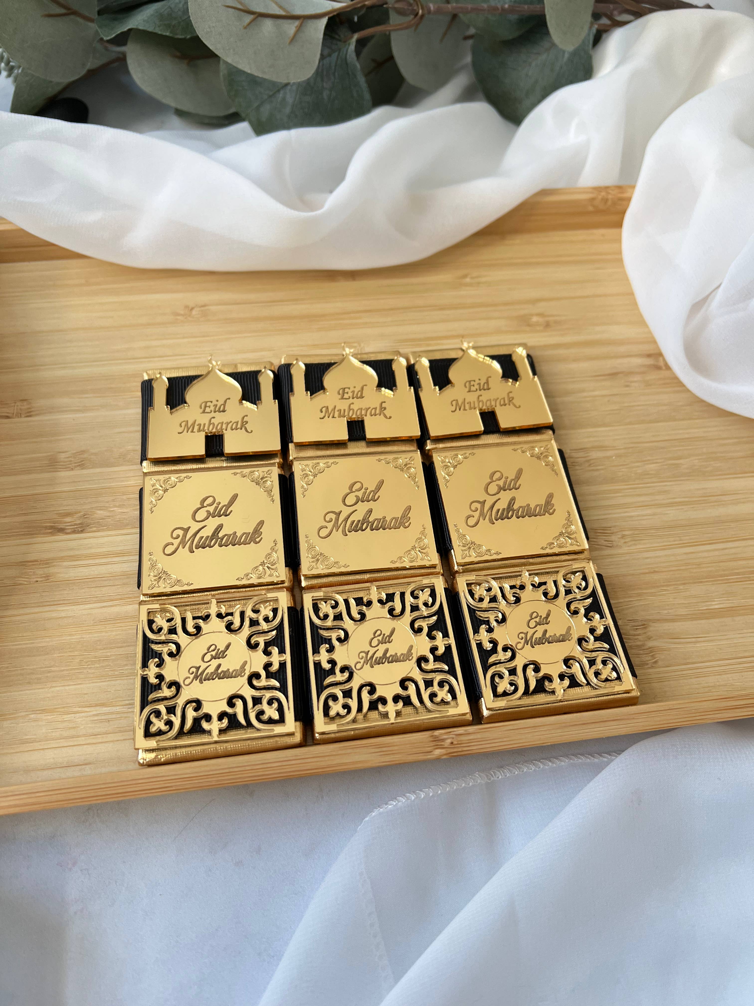 Uniq Favors - Wholesale Chocolate Box - Eid Mubarek Chocolate Box, Ramadan Kareem Favors8
