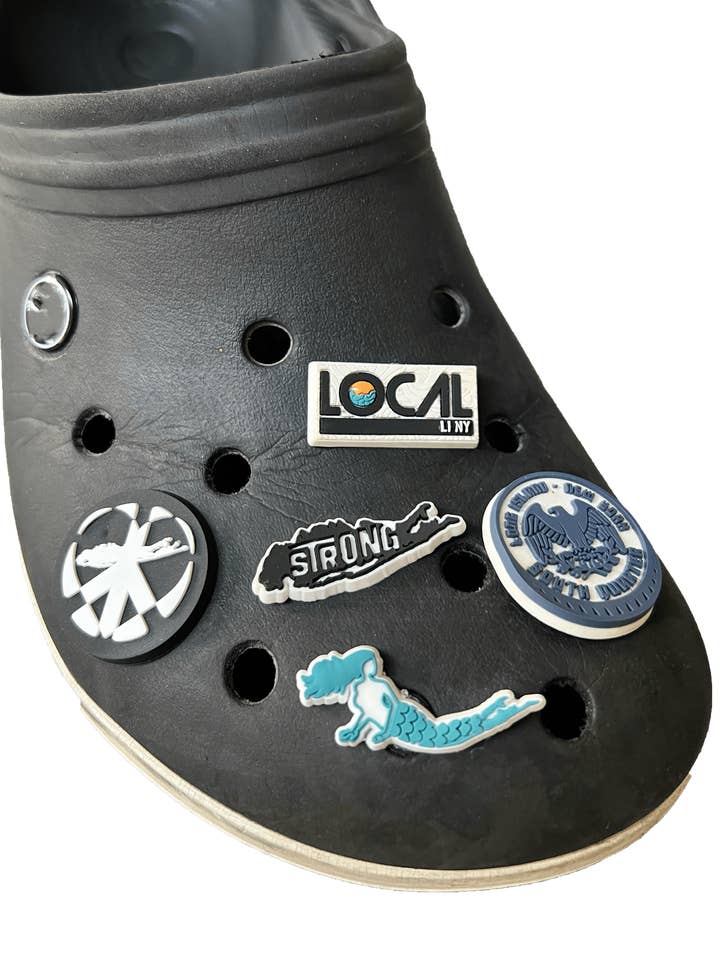 Long Island Croc Charms (12 Options) for wholesale by Long Island Strong