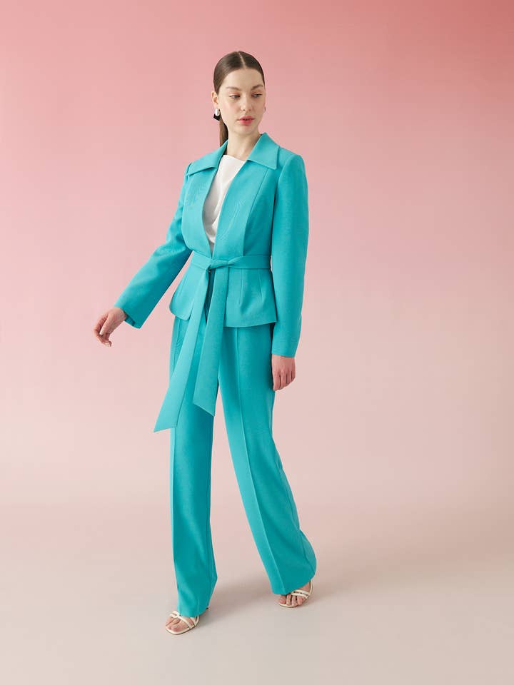 Jakke Strikket Stof for engroshandel hos Roman