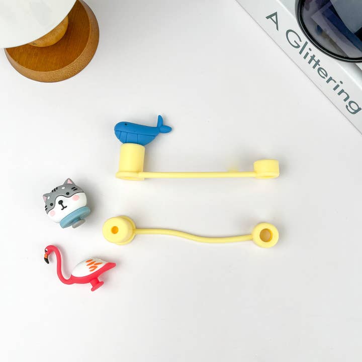 SoapElenGlen - Wholesale Drinking Straw - Straw Toppers Cute Animals Style Straw Cover5