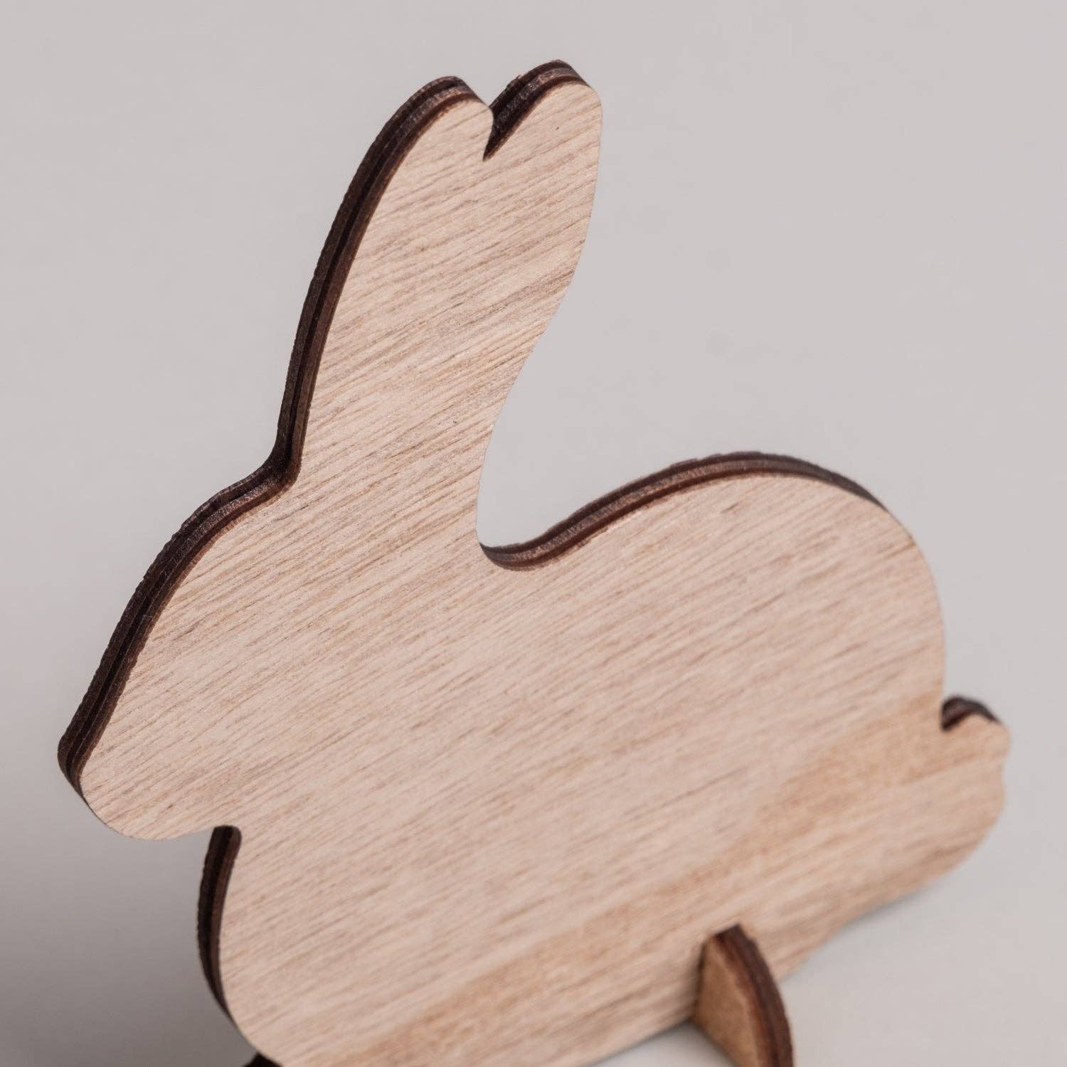 Eulenschnitt – Engroshandel Pyntefigur – Naturlige påskeharer i 2-pak2