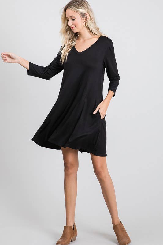 HEIMISH - Wholesale Dress - Women's - SD1250S SOLID DRESS2