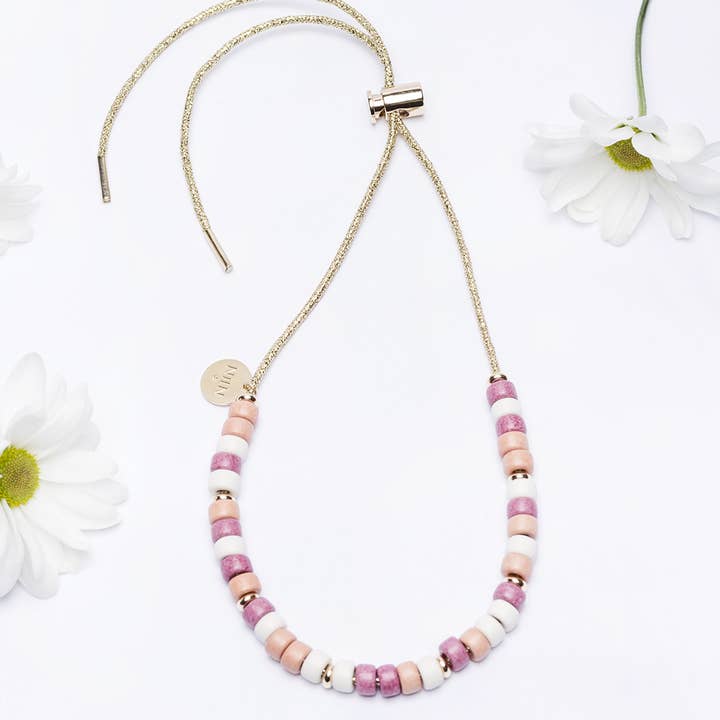 Collier Dalia | plaqué or | fabriqué en Italie pour la vente par NINA TRA LE NUVOLE