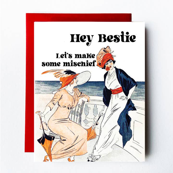 The Twentieth - Wholesale Friendship Card - Make Some Mischief Card