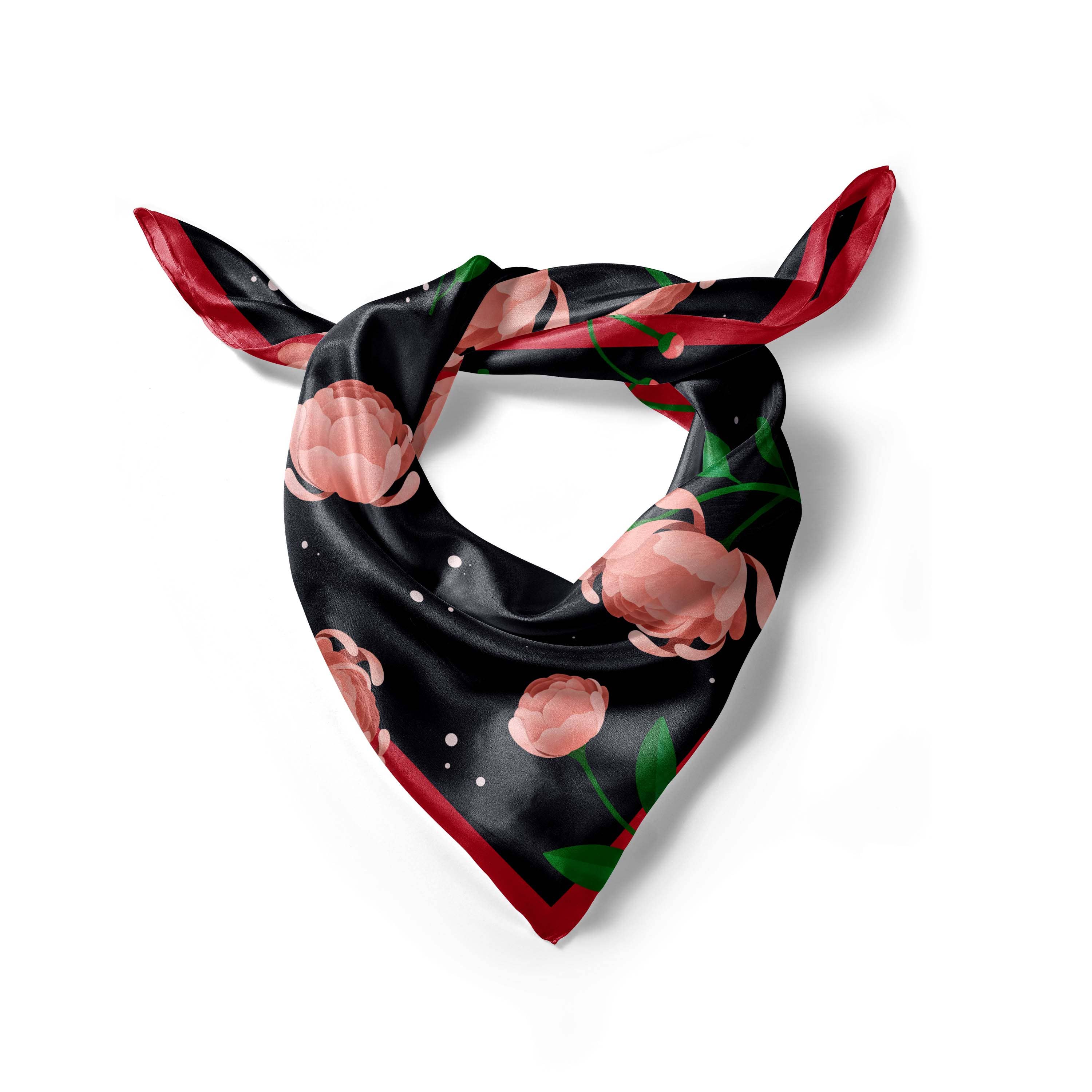 Arlo Goods – Großhandel Schal – Damen – Peonies Seidenschal1