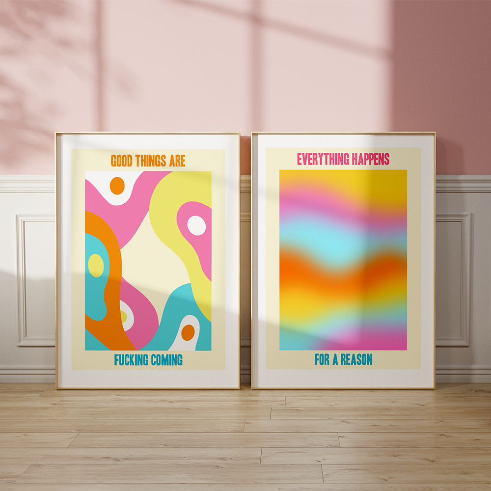 Howrad Studios - Wholesale Art Print - Everything happens for a reason2
