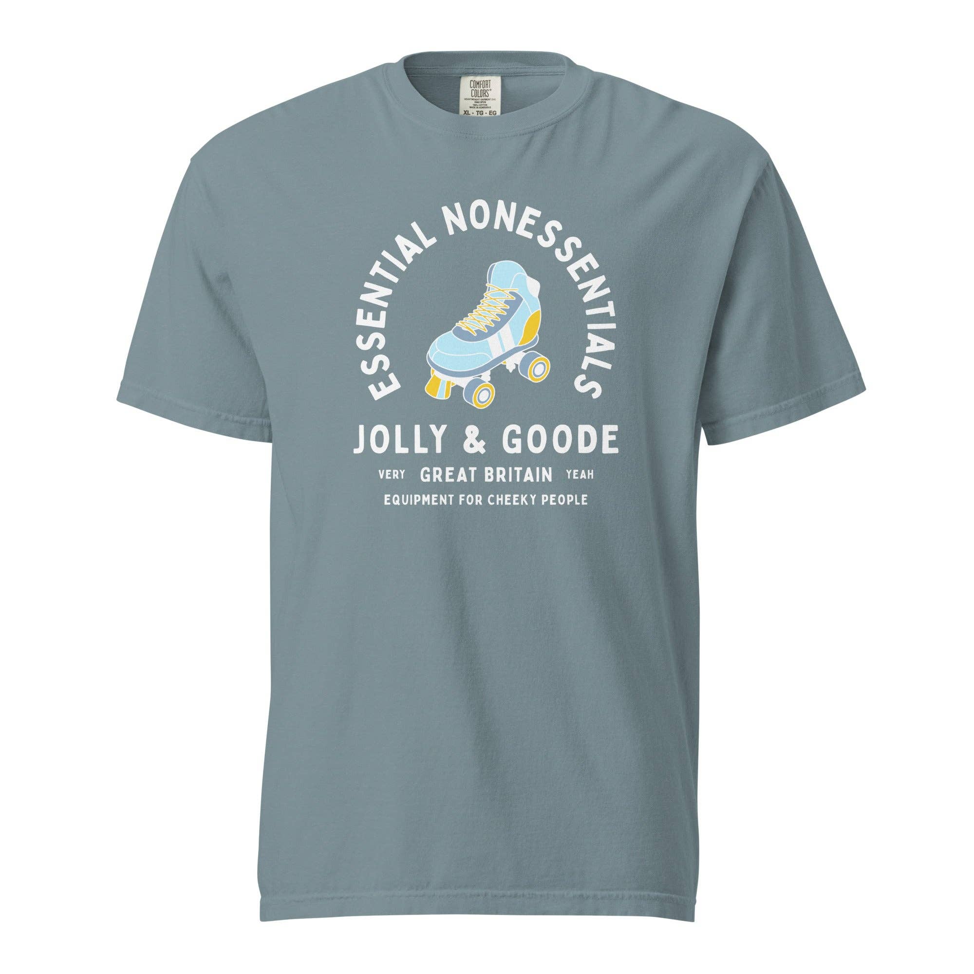 Jolly & Goode - Wholesale Screen Printed T-Shirt - Unisex - Essential Nonessentials Roller Skate Tee10