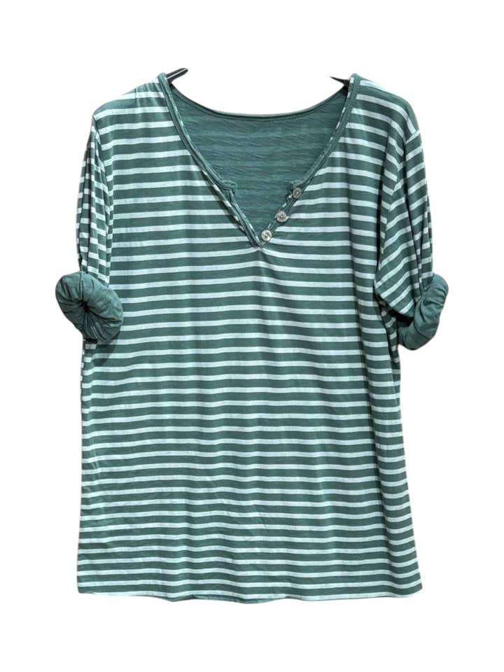 Moonsun - Wholesale T-Shirt - Women's - Marine striped cotton top8