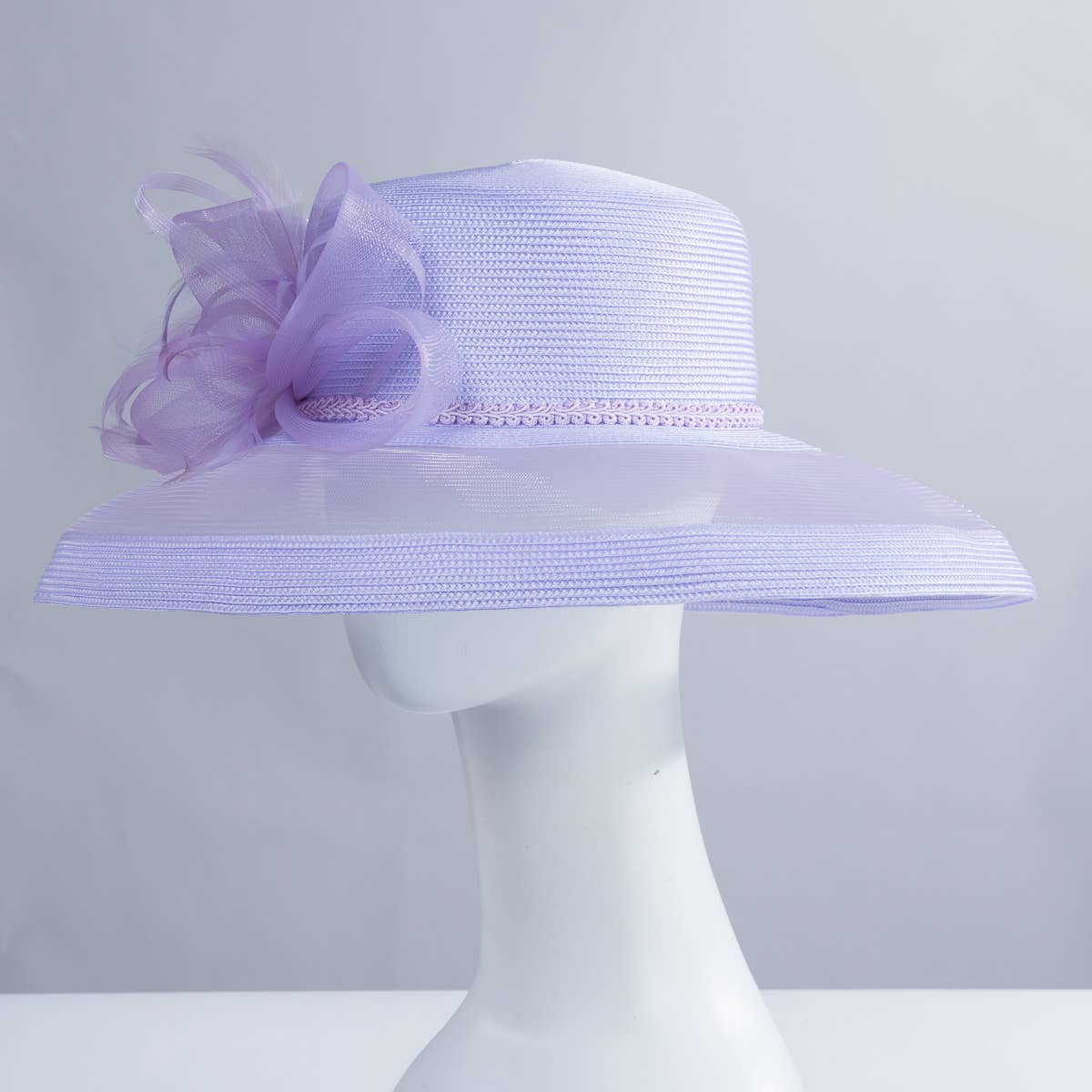 KaKyCo - Vendita all'ingrosso Cappello di paglia - Donna - Cappello di Paglia in Poliestere con Tesa in Crinolina e Fiocco a Nastro | 30188612