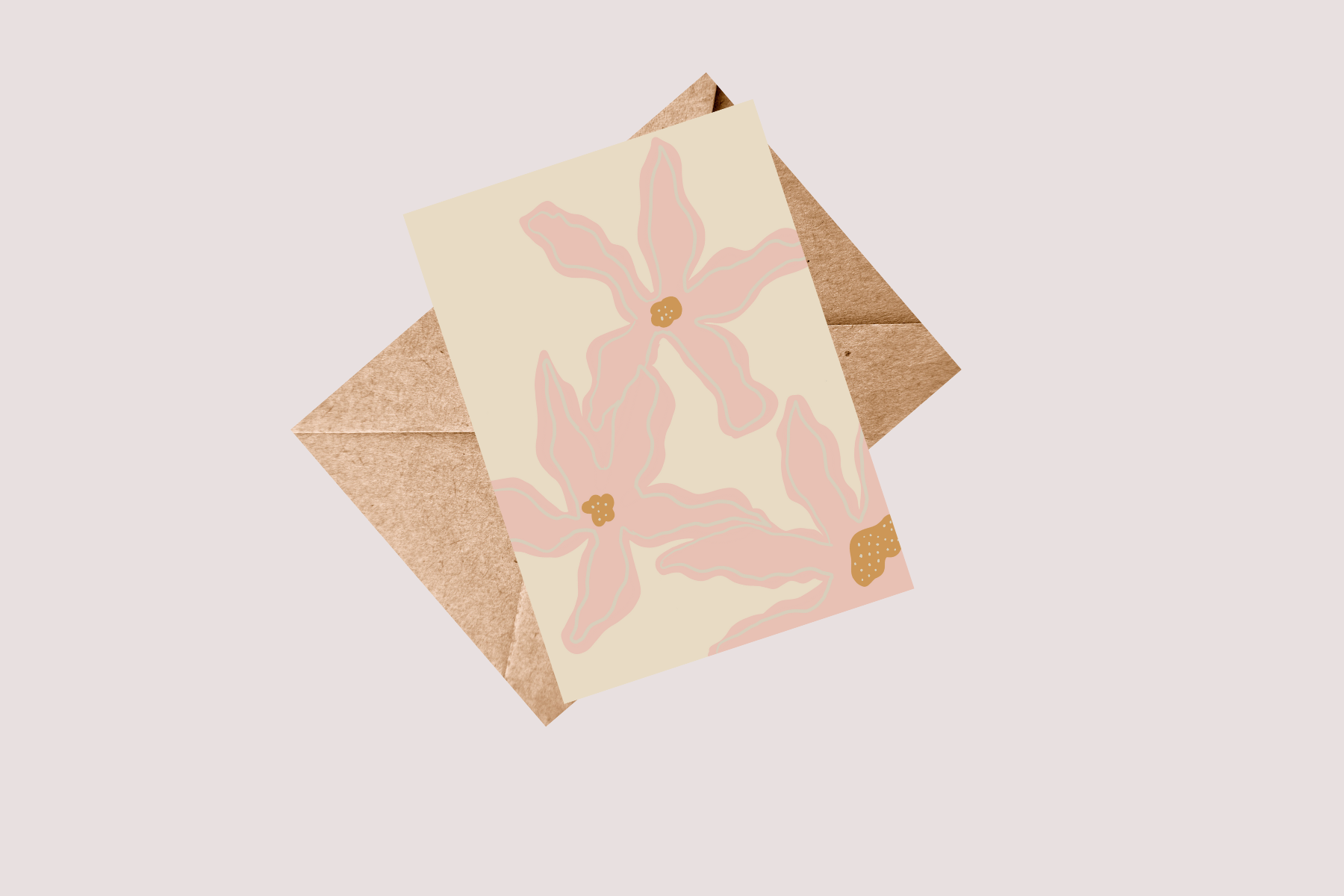 Sierra Rehrer Designs – Engroshandel Hverdagshilsen kort – Boho Flowers lykønskningskort 7