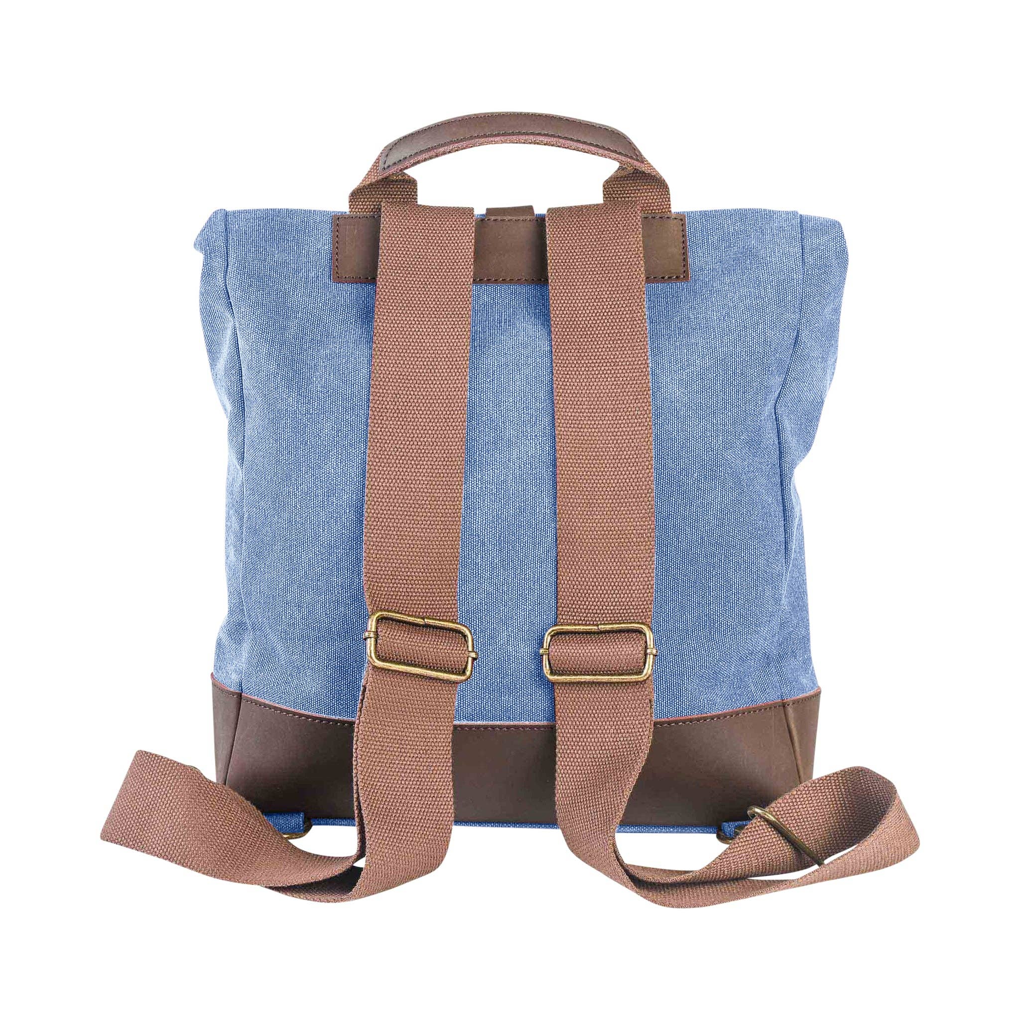 ZEDE PARIS - Vente Sac à dos – unisexe - ECOLE MILITAIRE - Sac à dos en toile et cuir45