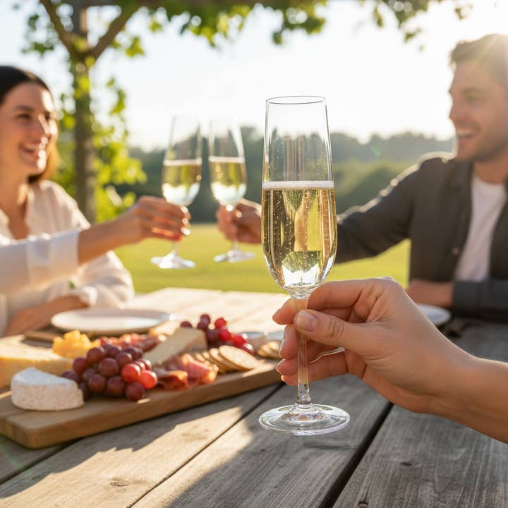 Kadra Kitchenware - Wholesale Champagne flute - Vikko - Denver, Stemless Champagne Flute Glass, 8.25 oz1