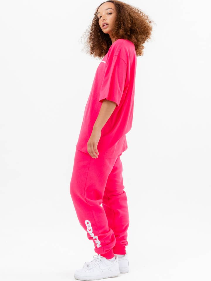 PANTALON DE JOGGING CONTINU 8 ROSE pour la vente par Continu8