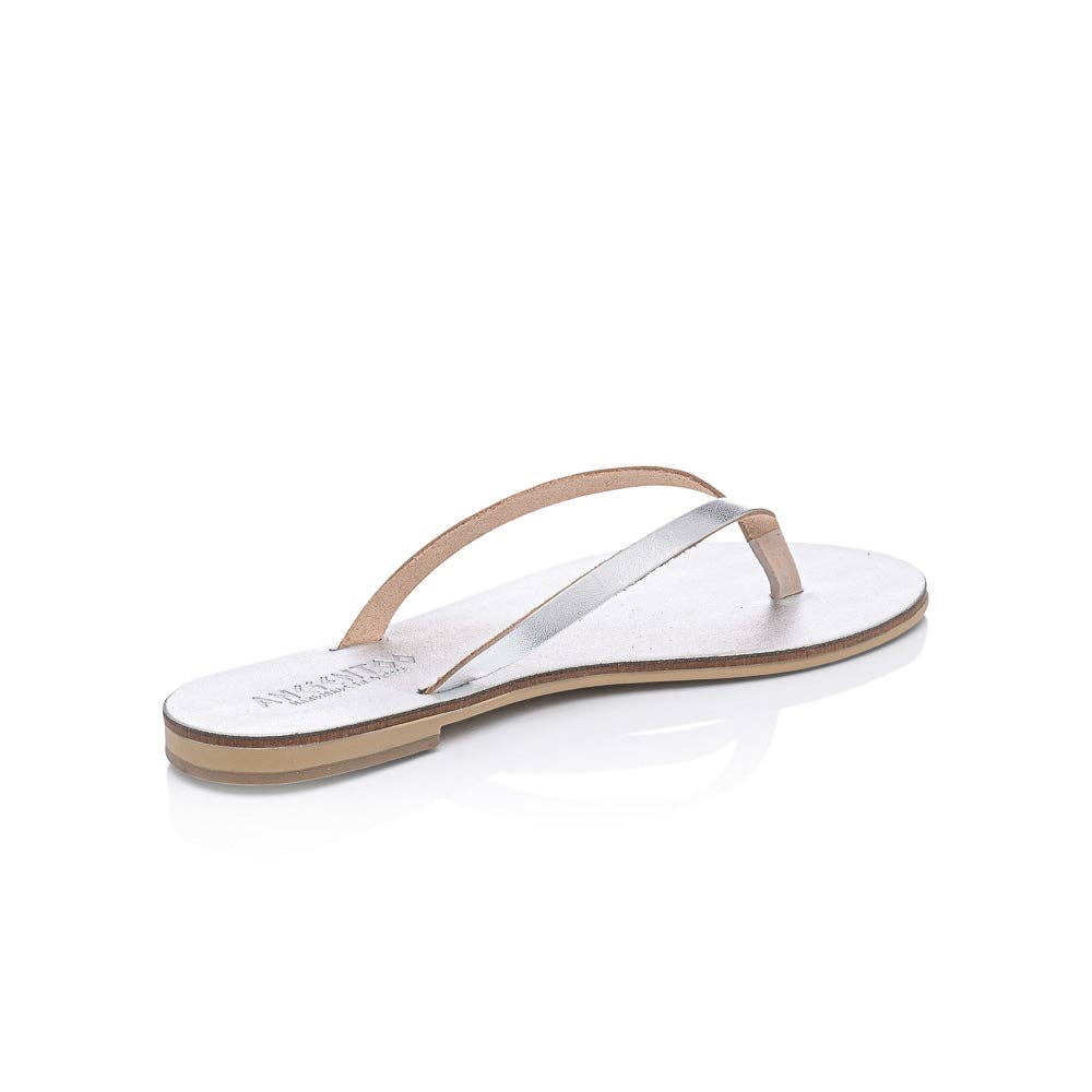 Ancientoo – wholesale Sandaler - Dam – Achelois handgjorda läder Flip Flop Sandal för kvinnor15