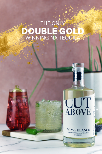 Cut Above Zero Proof Spirits - Wholesale Non-Alcoholic Spirits/Wine/Beer - CUT ABOVE Zero Proof Agave Blanco Tequila2