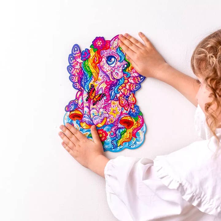 Woodlika - Wholesale Puzzle - Kids - Fairy Unicorn Puzzle Jigsaw | Woodlika Creative Kids1