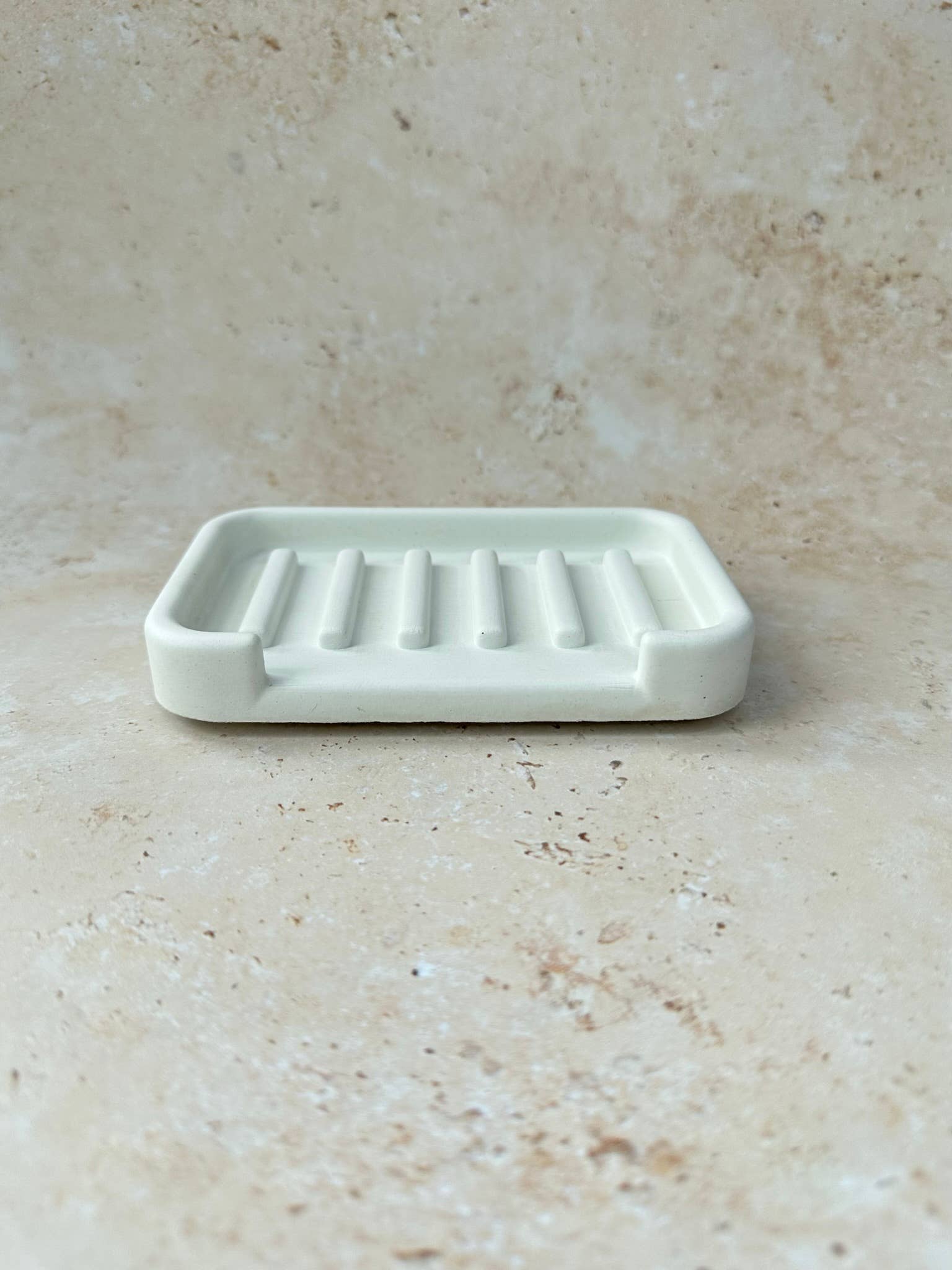 Smells Like Home Store - Venta al por mayor Platitos para jabón de baño - Jabonera rectangular de concreto ArcEdge0