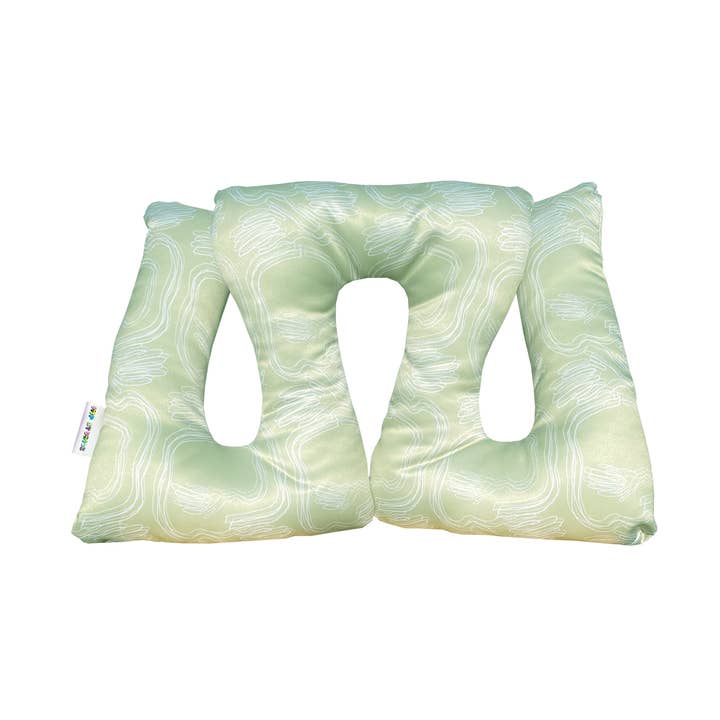 The Cecille Swiggle - Printed Throw Cushion for wholesale by Imp Studioz