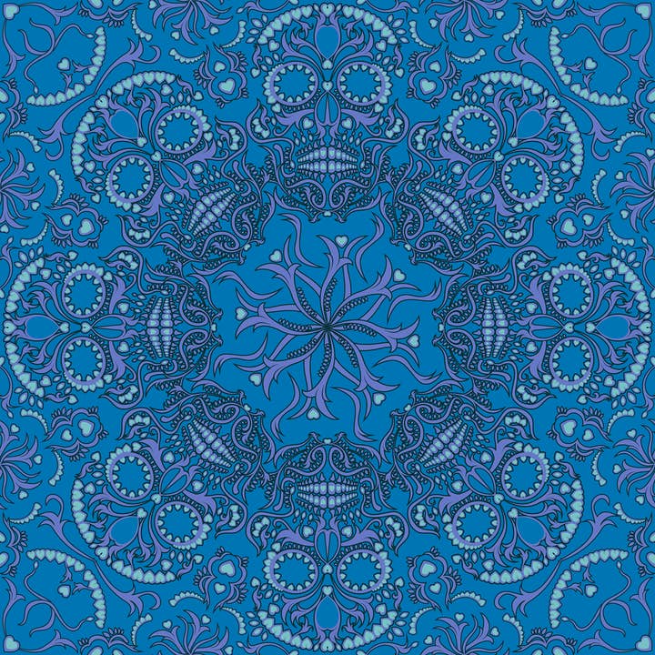 Papier peint Ofrenda - Dia de los Muertos pour la vente par Detroit Wallpaper Co.