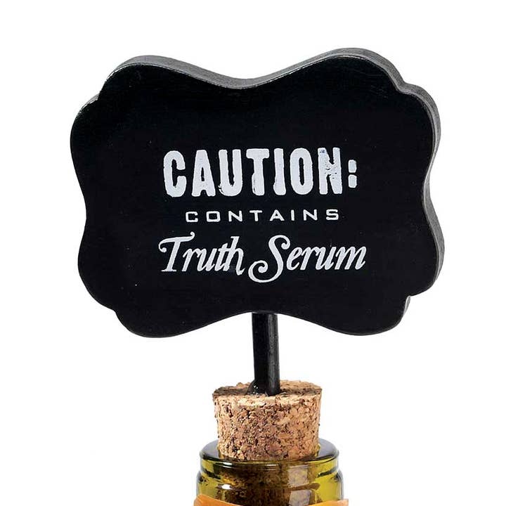 VIN KORK OCH TAGG FÖRSIKTIGHET INNEHÅLLER SANNING SERUM för wholesale av Cottage Garden