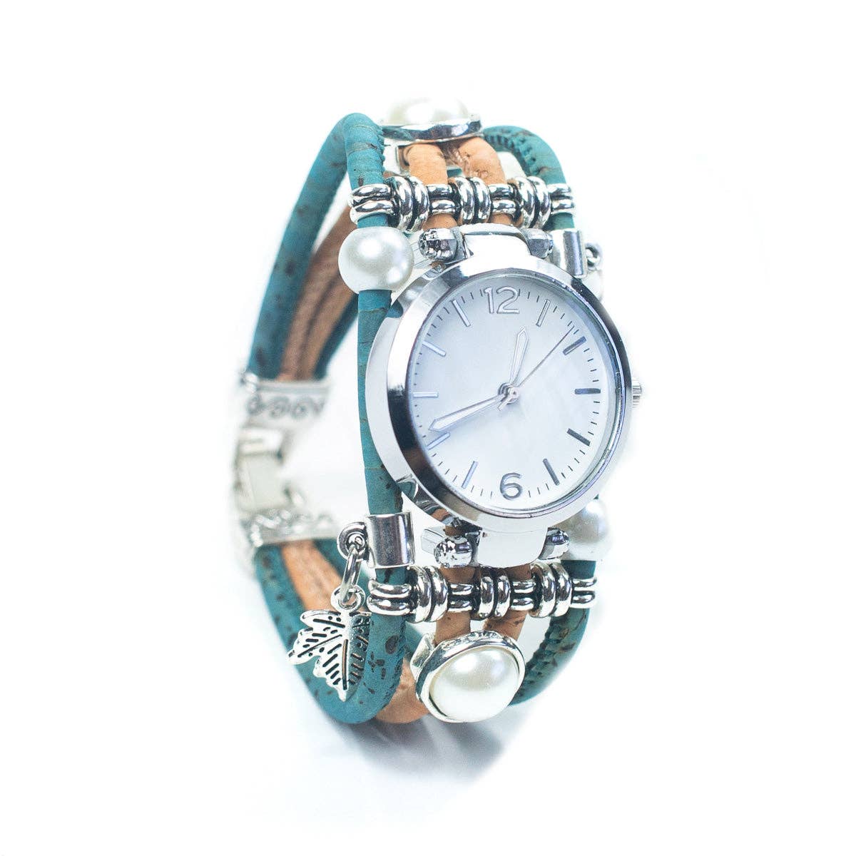 Meninas Bonitas Cork – wholesale Armbandsur - Dam – Handgjord korkklocka WA-181-A2