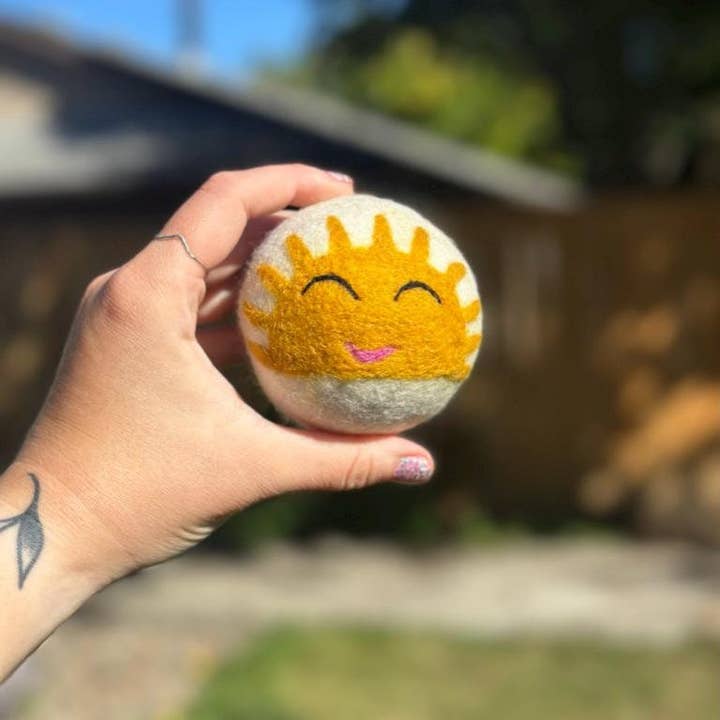Boules de séchage en laine biologique - Sunny Sunshine pour la vente par Porter Lee's