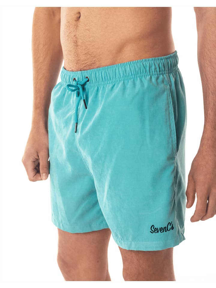 SevenC's - Wholesale Swim shorts – Men′s - Sky Blue Swim Shorts2