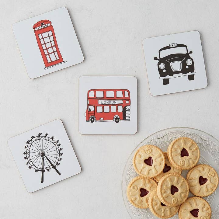 London Skyline Coaster - Set Of 4 for wholesale by Victoria Eggs