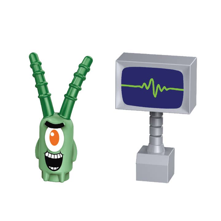 Well Played - Wholesale Building Set - Kids - SpongeBob SquarePants Chum Bucket Construction Set