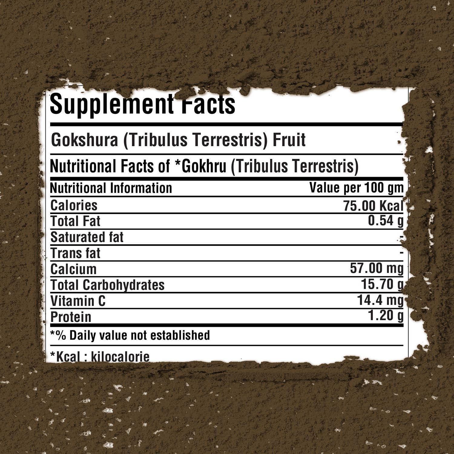 HerbsForever - Wholesale Protein/Superfood Powder - Gokshura Powder (Tribulus Terrestris) Non GMO Vegan2