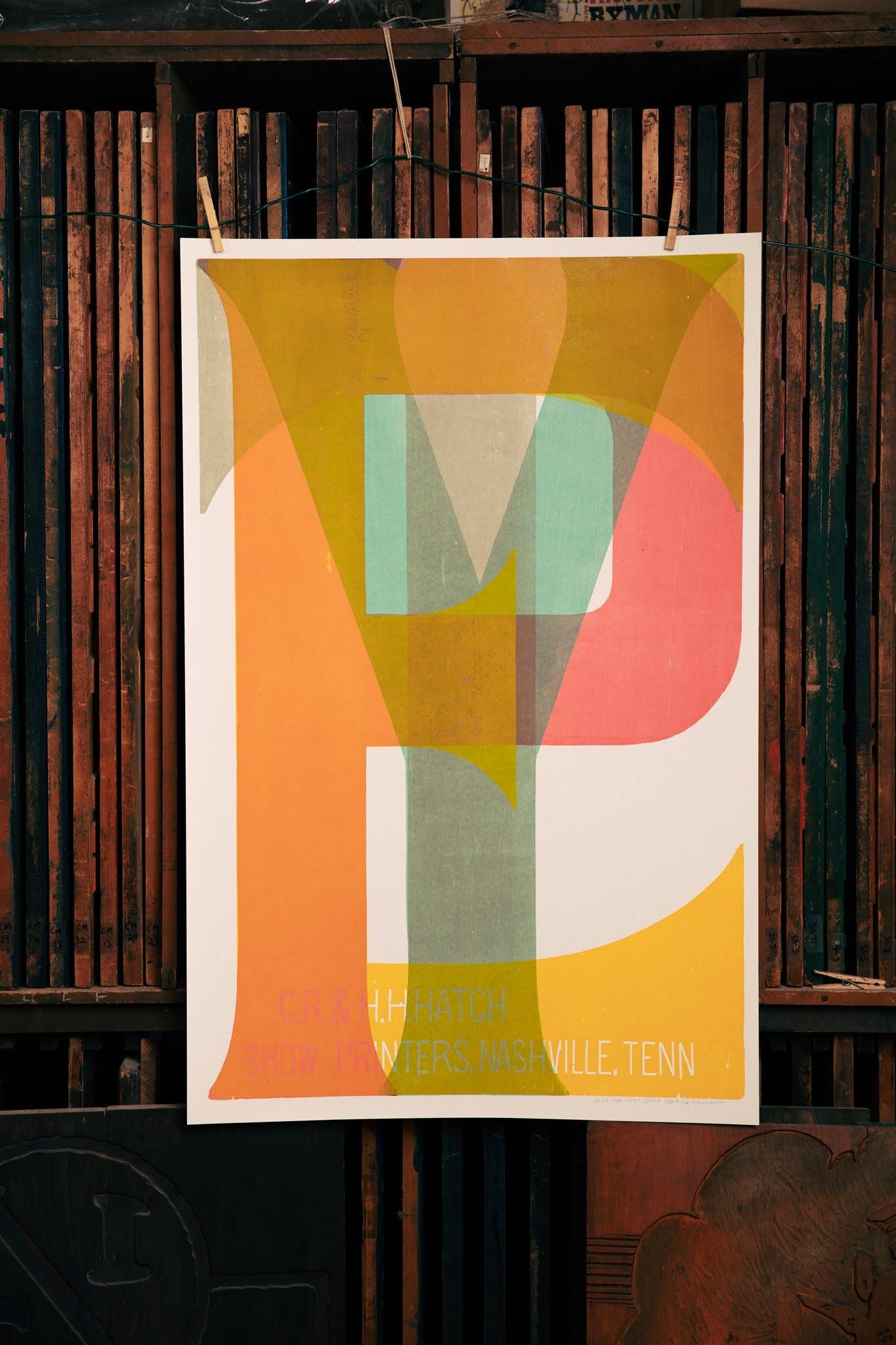 Hatch Show Print - Wholesale Art Print - Type Print1